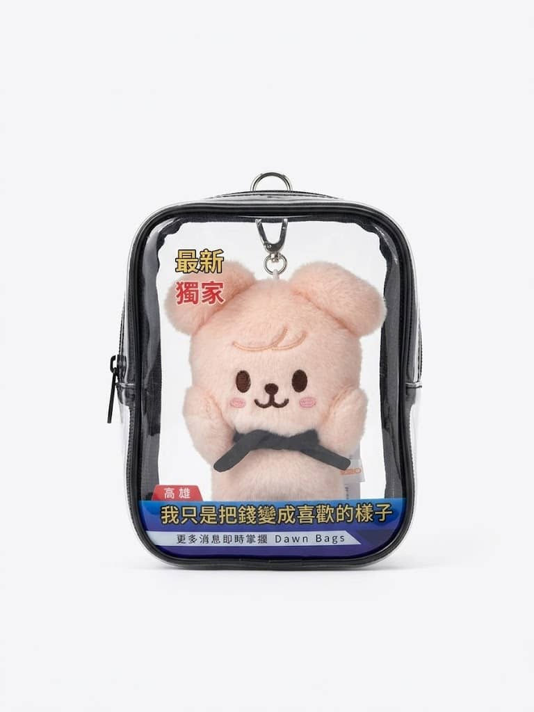 Dawn Bags 獨家娃娃透明收納包 (高雄限定)